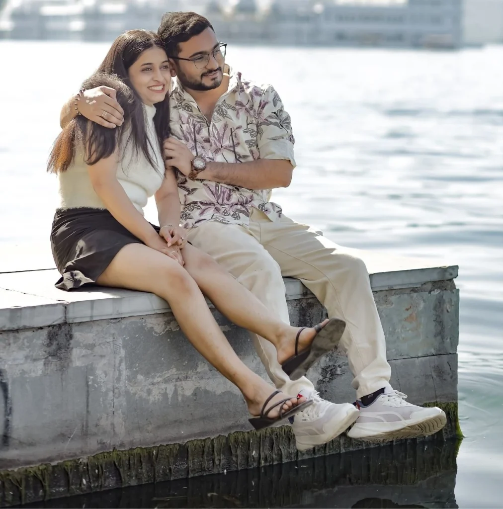 candid pre wedding photography Udaipur