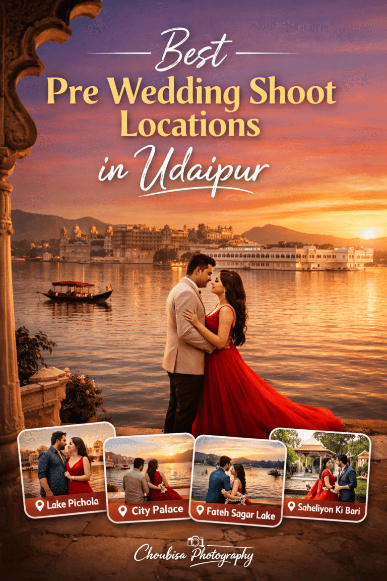 pre wedding shoot locations in Udaipur